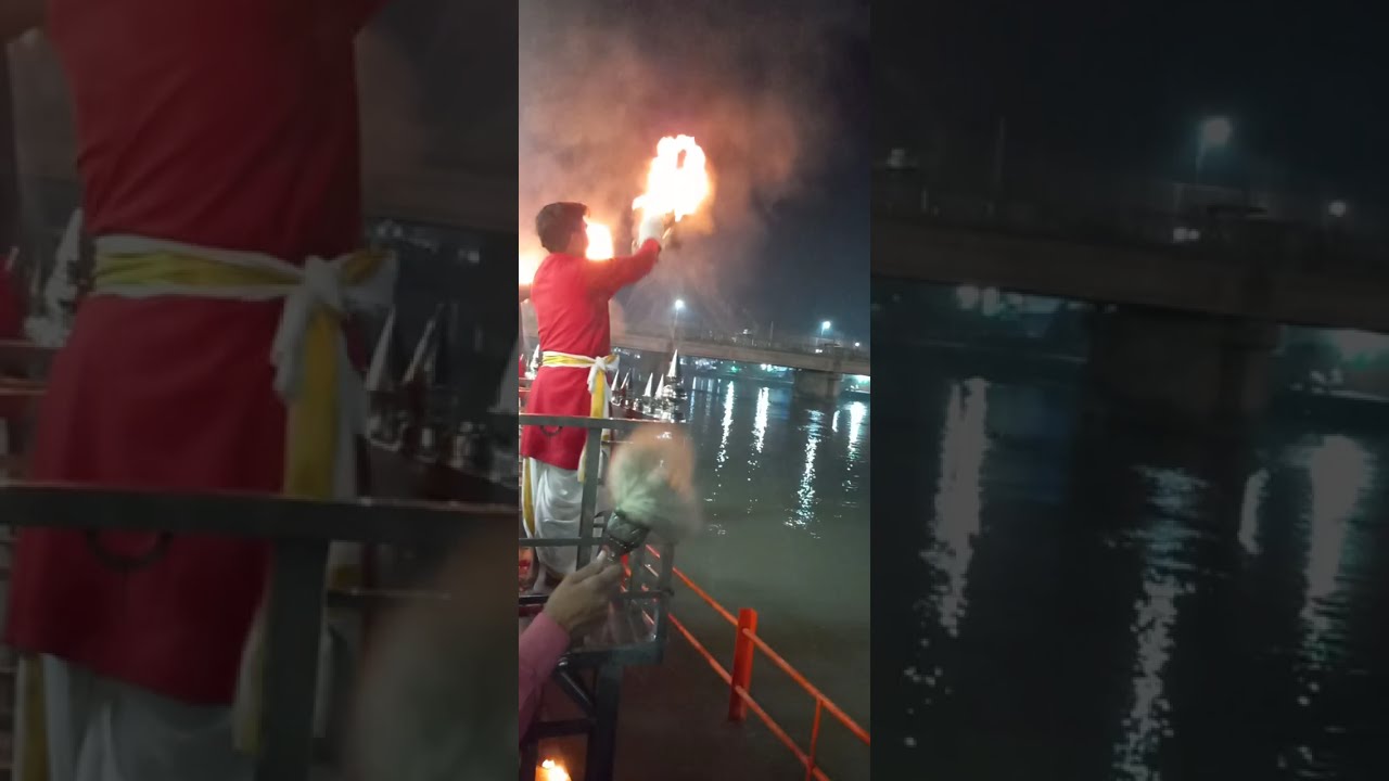 Roorkee Ganga Aarti Evening | Peaceful Spiritual Vibes on the Ganga River 🌅✨