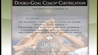 PCA's Double-Goal Coach Online Course Demo