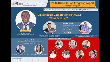 Ph.D. Dissertation Progress Report