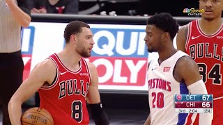 Zach LaVine Says F--k Outta Here” To Josh Jackson After Locking Him Up On Defense