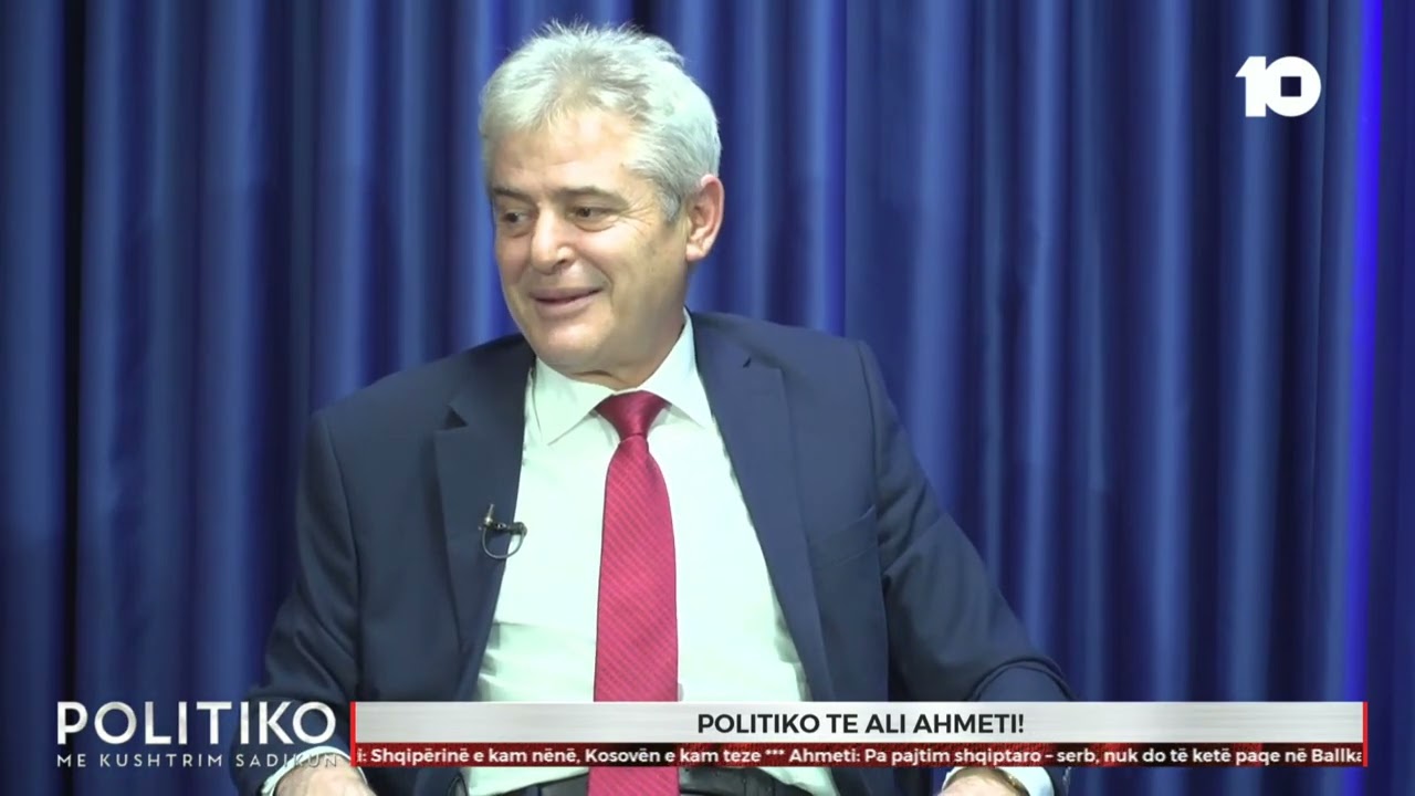 Shqipërinë e kam nënë, Kosovën e kam teze / Godet lideri i BDI-së, Ali Ahmeti