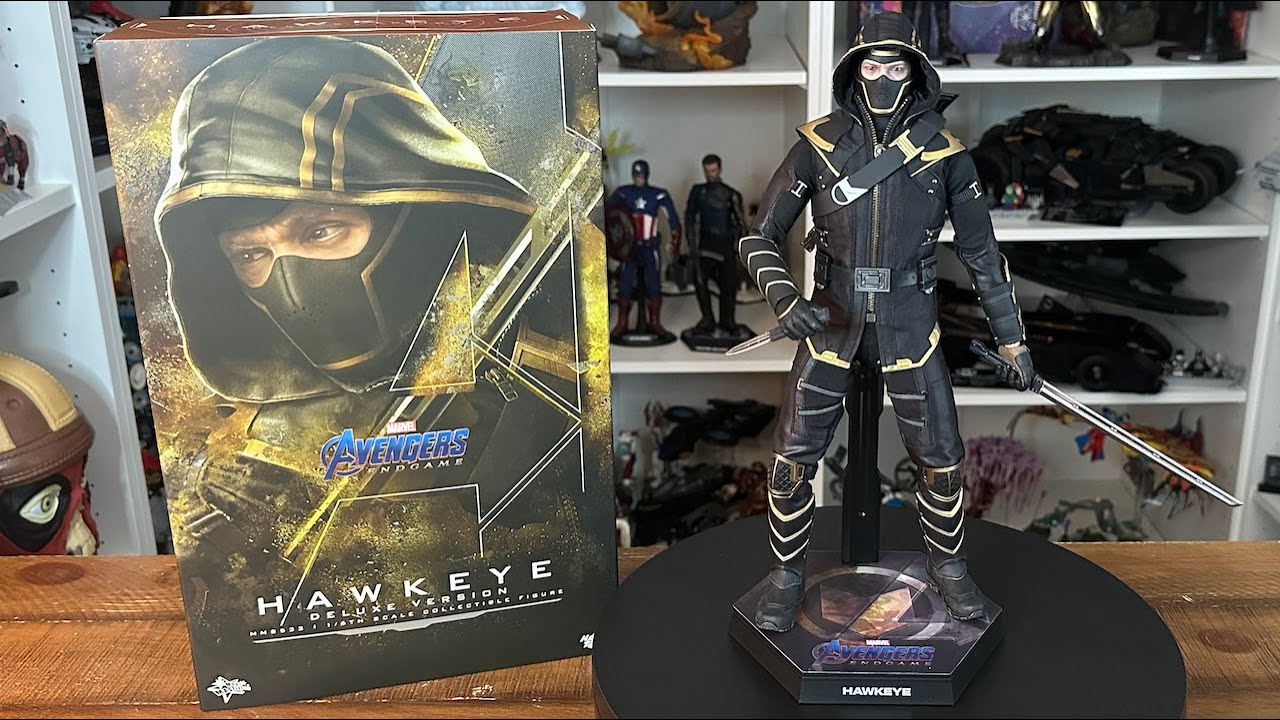 UNBOXING HOT TOYS DELUXE HAWKEYE / RONIN FROM AVENGERS ENDGAME