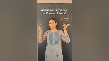 Top 10 government universities for Forensic Science 🔥#forensicscience #trending #career