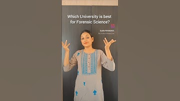 Top 10 government universities for Forensic Science 🔥#forensicscience #trending #career