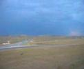 A Storm approaching Rawlins Wyoming, it ended being Rain, lightning and hail.