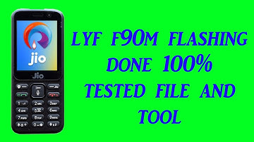 How To Flash Jio F90M [Jio F90M Flash File & Tool]