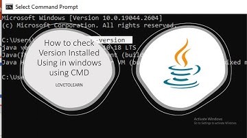 how to check what java version in windows10, 11 using cmd #java #commandprompt #windows