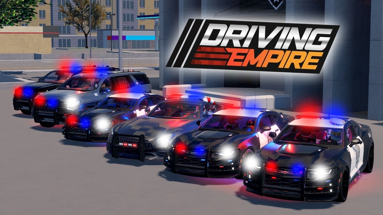 Масштабная ролевая игра в полицию в Driving Empire!