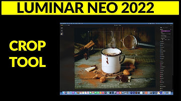 Luminar Neo 2022. Crop tool