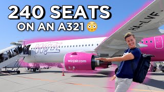 Wizz Air A321neo - The World's Densest Airbus A321!