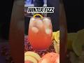 Winter Fizz Mocktail ❄️| Apple Cider + Pomegranate #shorts #mocktail #recipe #howto