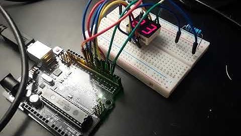 Multiplexing a 2 Digit 7 Segment Display on Arduino without library -- see comments for code