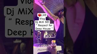 Respect for deep house #papamamaman #pamavibe #livedjset #livedj