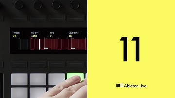 Ableton Live 11: Chance tools on Push