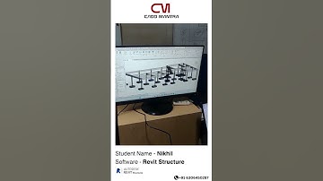 Student Work | Revit Structure | Cadd Mantra Lucknow
