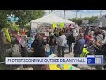NJ protesters voice concern over conditions inside Delaney Hall