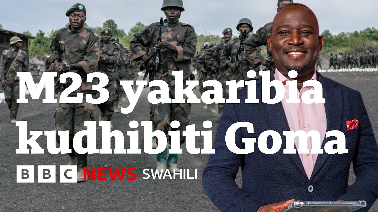 M23 yakaribia kuudhibiti Goma DRC : Dira TV Jumanne 28/01/2025