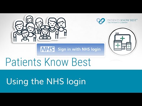 NHS Login - How do I join Patients Know Best
