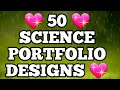 Science portfolio designs physics portfolio designs biology portfolio chemistry portfolio designs
