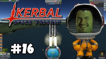 Sips Plays Kerbal Space Program (26/3/18) - #16 - the ricearoni minmus satellite mk1