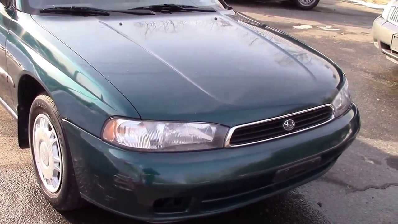1997 Subaru Legacy L AWD Wagon Green - YouTube