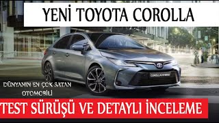 TOYOTA COROLLA 1.6 DREAM OTOMATİK 132 HP  TEST SÜRÜŞÜ