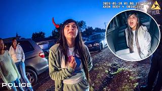 Abusive Girlfriend Spits On Police, Now She Faces The Consequences