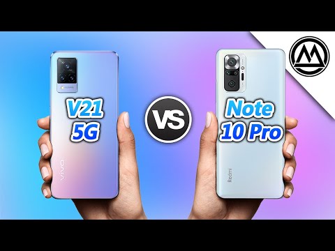Vivo V21 5G vs Xiaomi Redmi Note 10 Pro