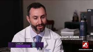 Henry Ford Health performs world-first GammaTile procedure on spinal tumor- Courtesy of WDIV