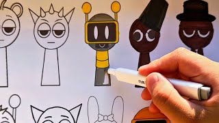 Incredibox Sprunki MASSIVE Coloring Transformation 🎨🔥 | Coloring ALL Sprunki Characters Together!