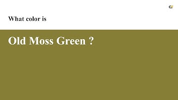 Old Moss Green color #867e36 hex color - Green color - Cool color 867e36