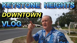 Keystone Heights Florida Full Vlog  [Walking downtown to Keystone Beach]
