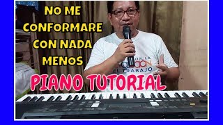 Video thumbnail of "NO ME CONFORMARÉ CON NADA MENOS, COMPARTIENDO ACORDES"