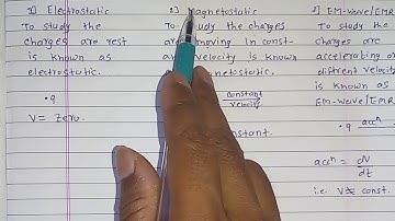 Physics// Classical electrodynamics \\