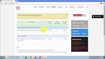 Free Sample Exams for Oracle Certification Preparation