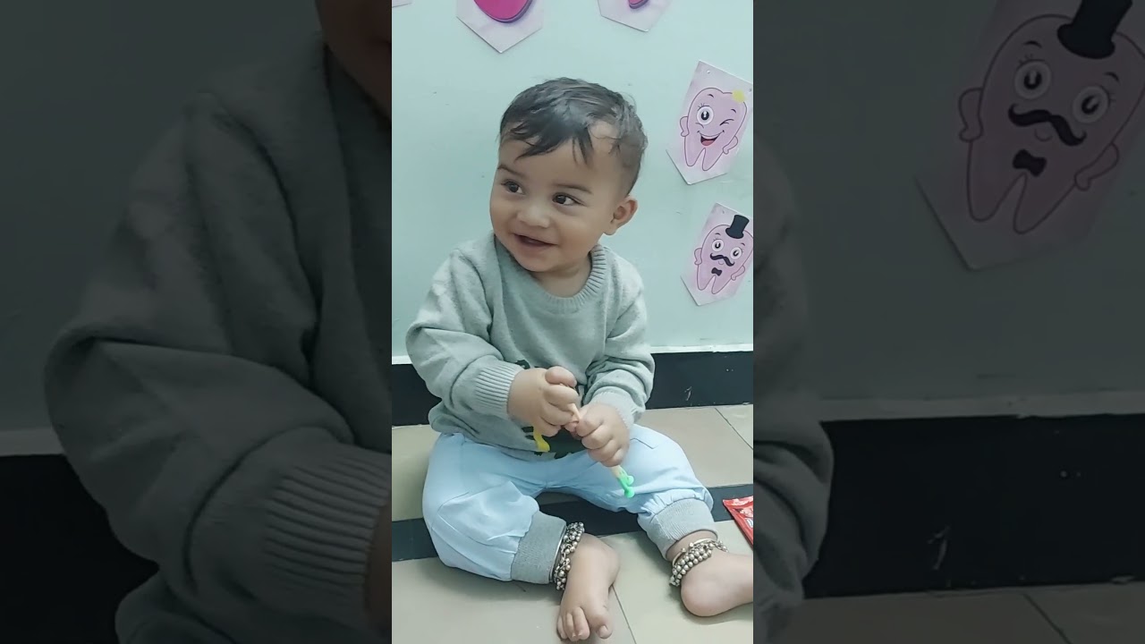 It's time to brush 🤭😁