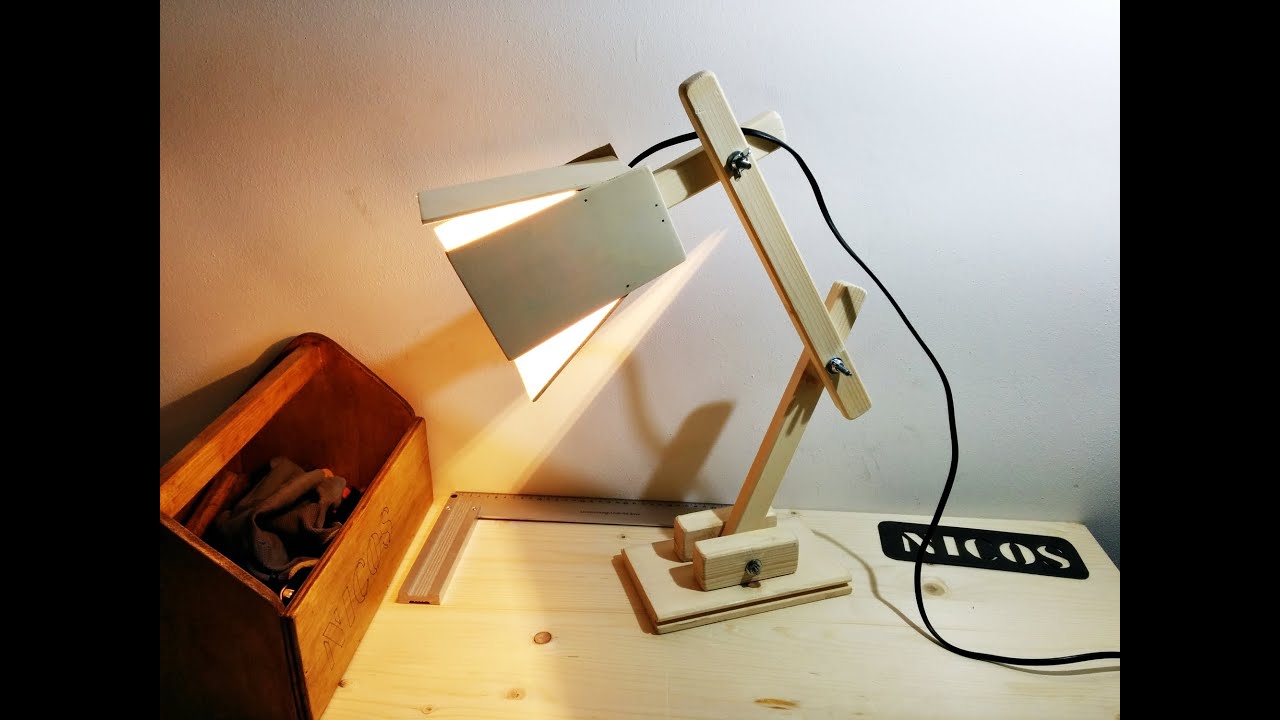 Costruire una lampada da tavolo fai da te youtube