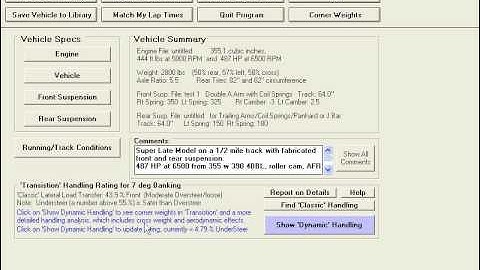 Roll Center, Roll Center Plus and Circle Track Analyzer Intro