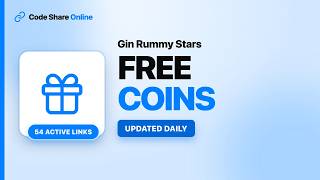 Gin Rummy Stars Free Coins & Promo Codes screenshot 1