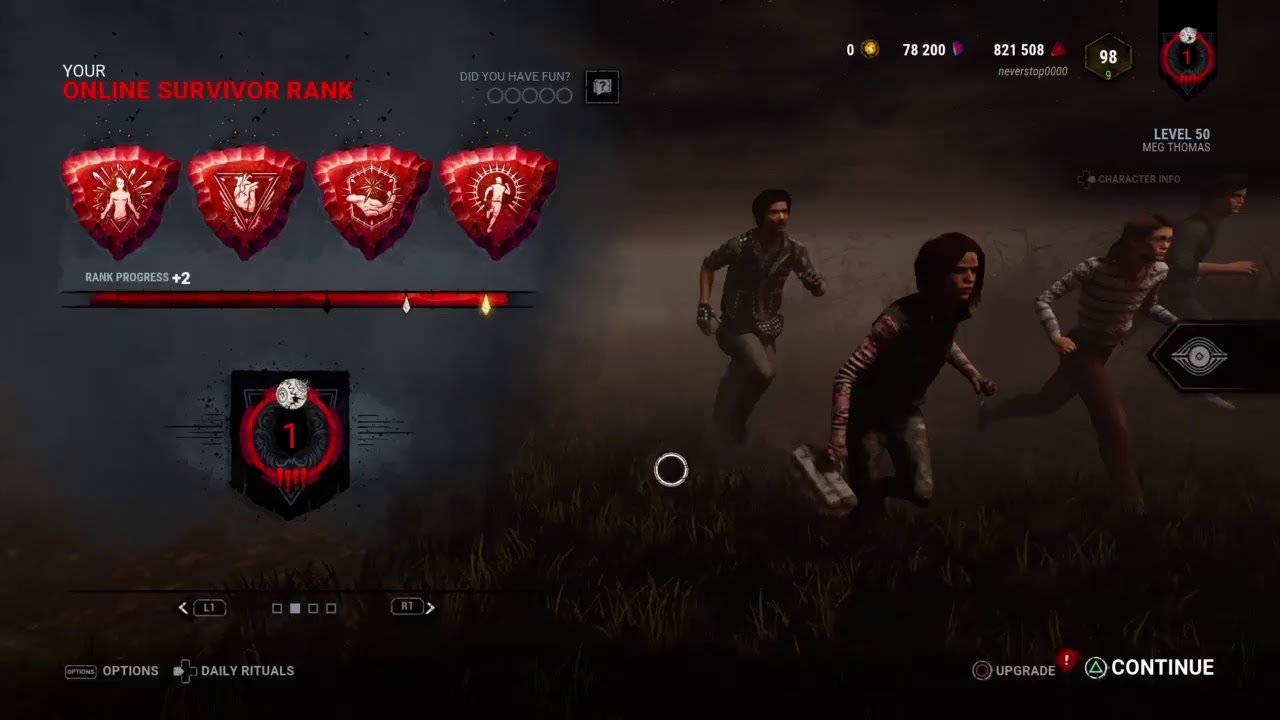 Dead by daylight, PS4, 1 ранг YouTube