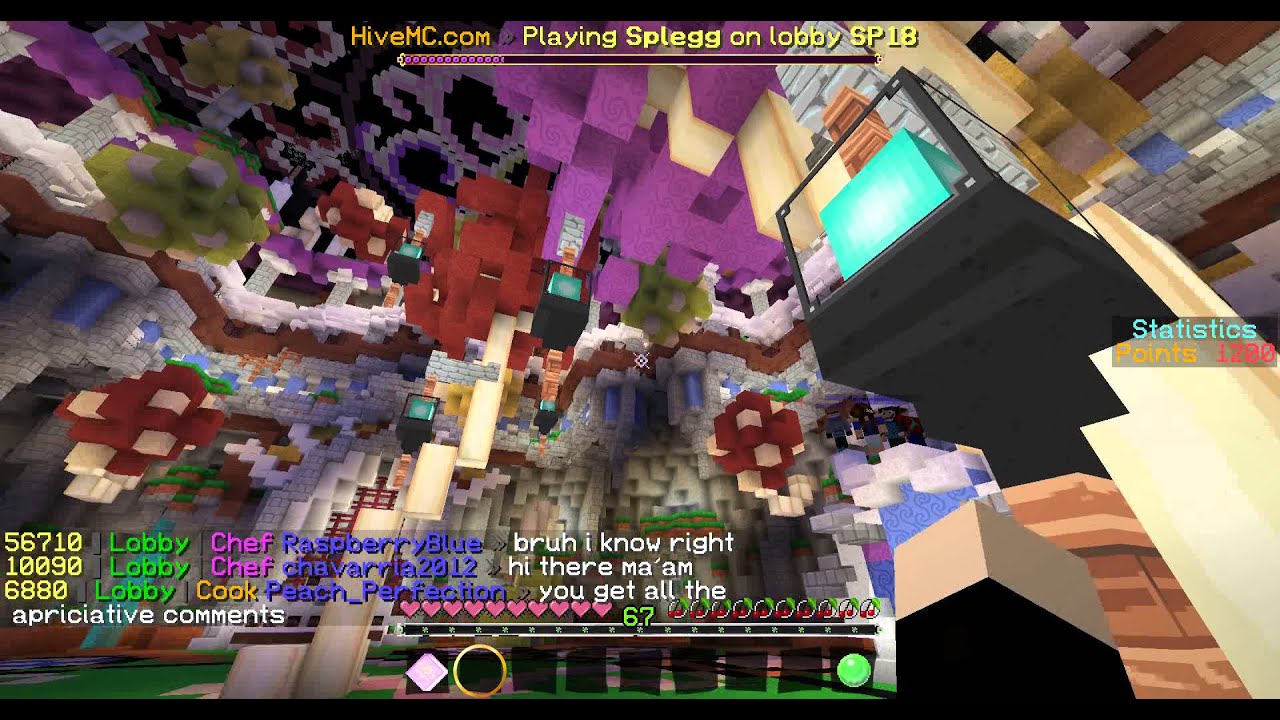 Minecraft Splegg Walkthru #1 - YouTube