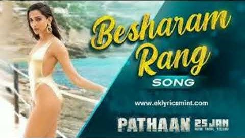 Besharam Rang Song | Pathaan | Shah Rukh Khan, Deepika Padukone | Vishal | Shilpa, Kumaar | Pranjal