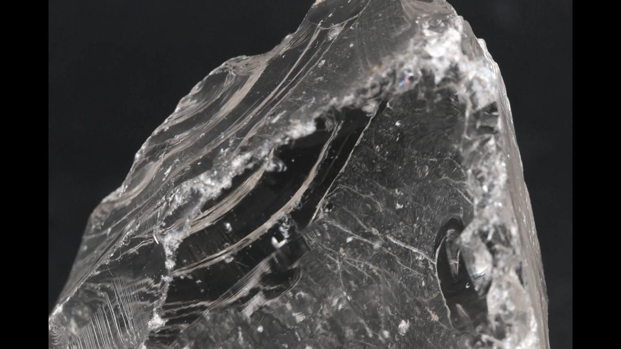 水晶(ロッククリスタル) 原石 170g / Rock Crystal - YouTube