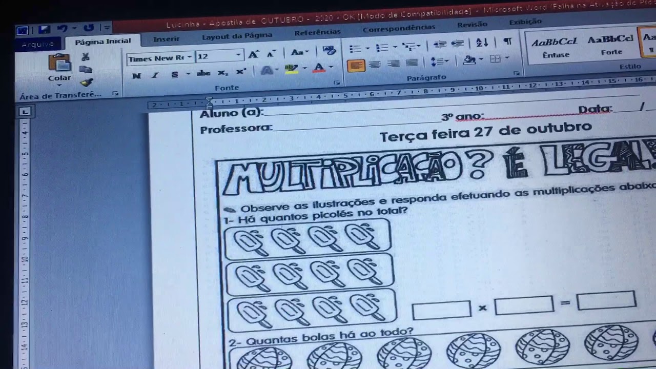 Página Da Coloração Com O Picolé Do Gelado Colora Pelo Jogo Da Matemática  Dos Números, Multiplicação Ilustração do Vetor - Ilustração de livros,  folha: 77011657