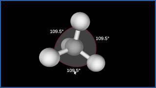 Trend for Bond Angles in CH4,  NH3, and  H2O