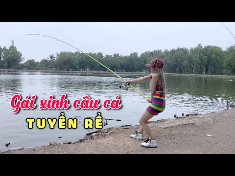 Dẫn gái xinh đi câu cá khủng phê không tưởng tại hồ cá bự bậc nhất Sài Gòn | Chung Nguyễn Fishing