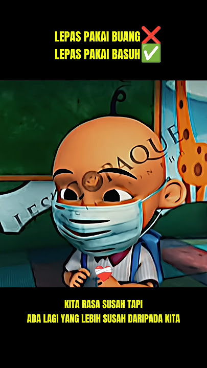 KESIAN UPIN IPIN MASKER ROBEK BJIRRR🗿🗿#masker #upinipin #memes #funny #lawak #shorts #foryou