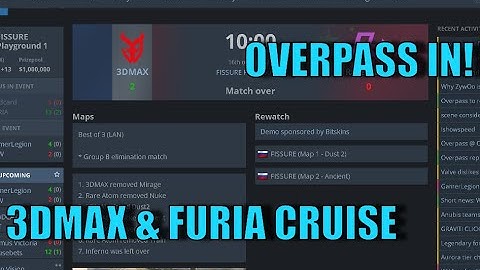 3DMAX Dominate, FURIA Bounce Back & Overpass Replaces Anubis!