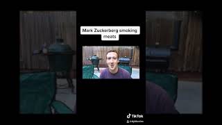 Mark Zuckerberg Smoking Meats