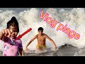 Vlog plage sami cherche des gros vagues adel sami amira